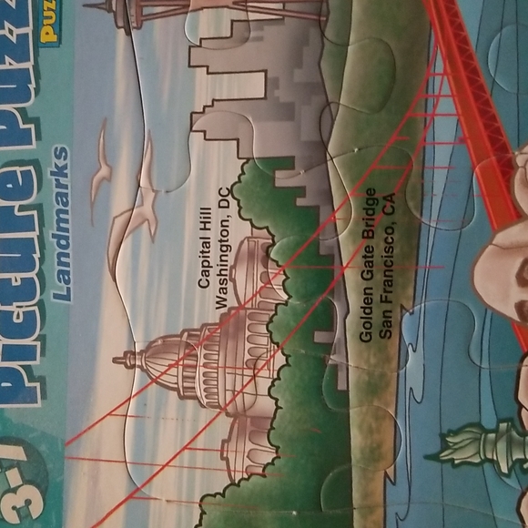 2 puzzles. 25 pieces each for ages 3 to 7.. - Picture 3 of 6